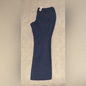 NWT 7th AVENUE NY&C Blue Slacks Women’s Size 16